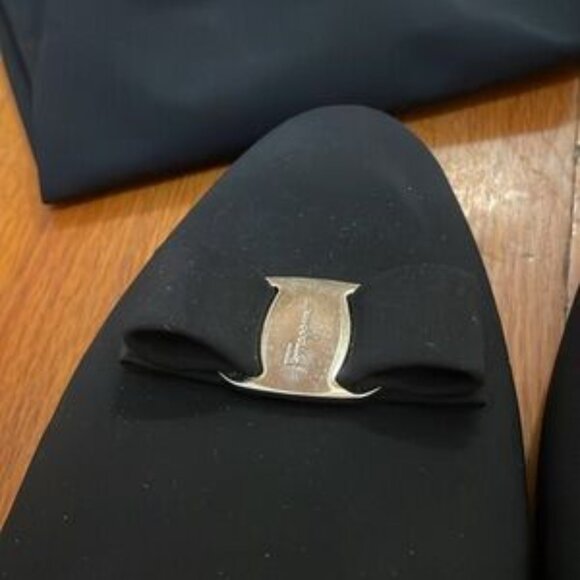 Wore once Salvatore Ferragamo Flat with receipt in post - Picture 5 of 7